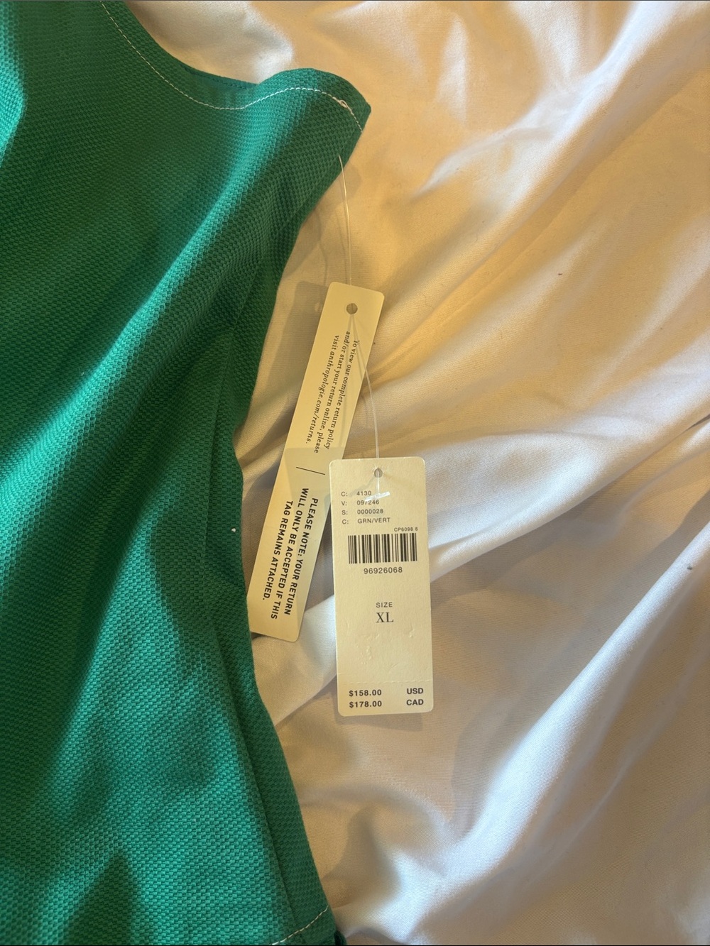 Maeve Zip-Front Box-Pleat Tennis Dress - Picture 4 of 9